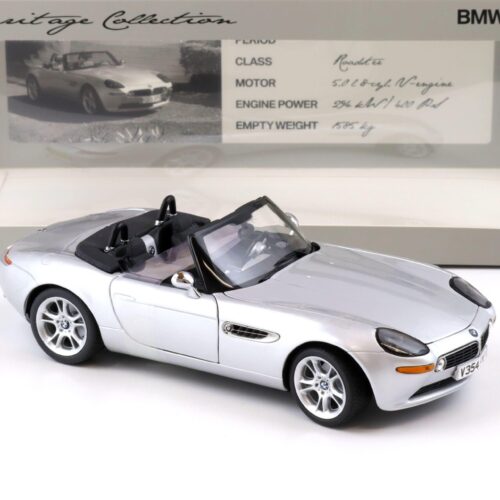 1:18 Kyosho BMW Z8 Roadster silver metallic Heritage Collection