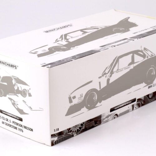 1:18 Minichamps BMW 3.5 CSL Gr.5 Peterson/ Nilsson 6H Silverstone 1976 #1