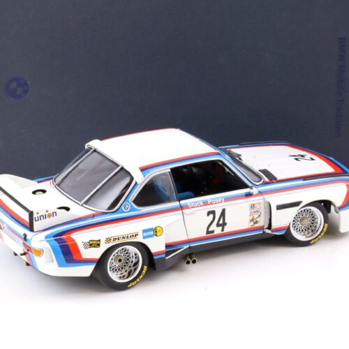 1:18 Minichamps BMW 3.5 CSL 24h Sebring 1975 Stuck/ Posey #24 DEALER VERSION