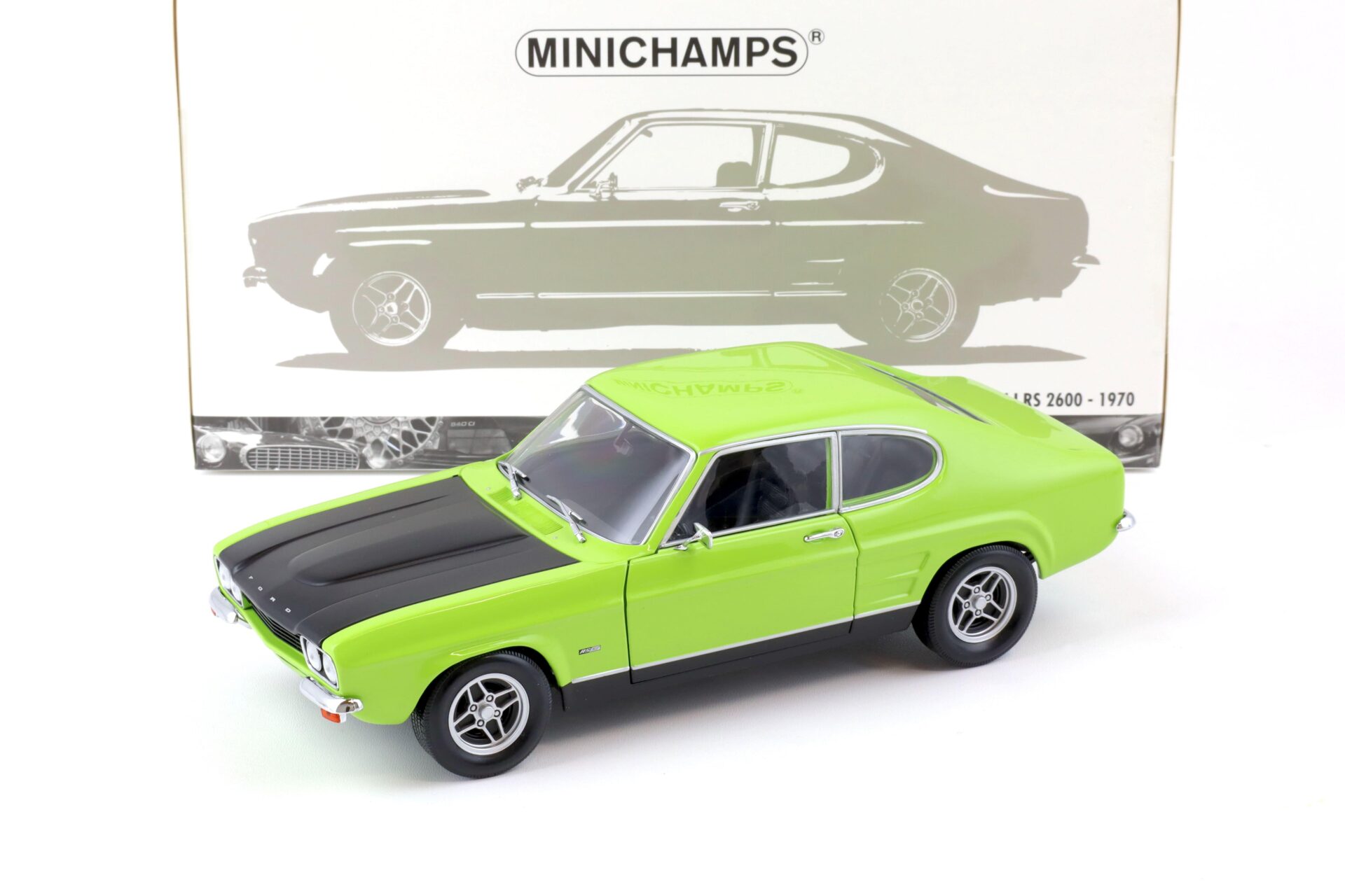 ID 74490 orig.jpg 1:18 Minichamps Ford Capri I RS 2600 green/ black 1970
