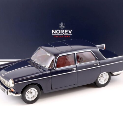 1:18 Norev Peugeot 404 Sedan 1965 Amiral blue 184836