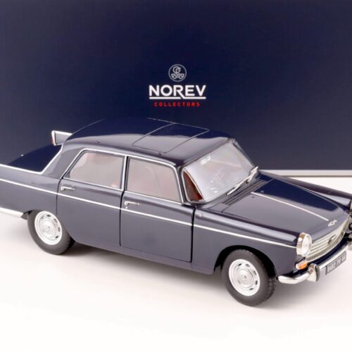 1:18 Norev Peugeot 404 Sedan 1965 Amiral blue 184836