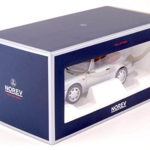 1:18 Norev Porsche 911 (964) Carrera 2 Cabriolet 1990 silver 187330