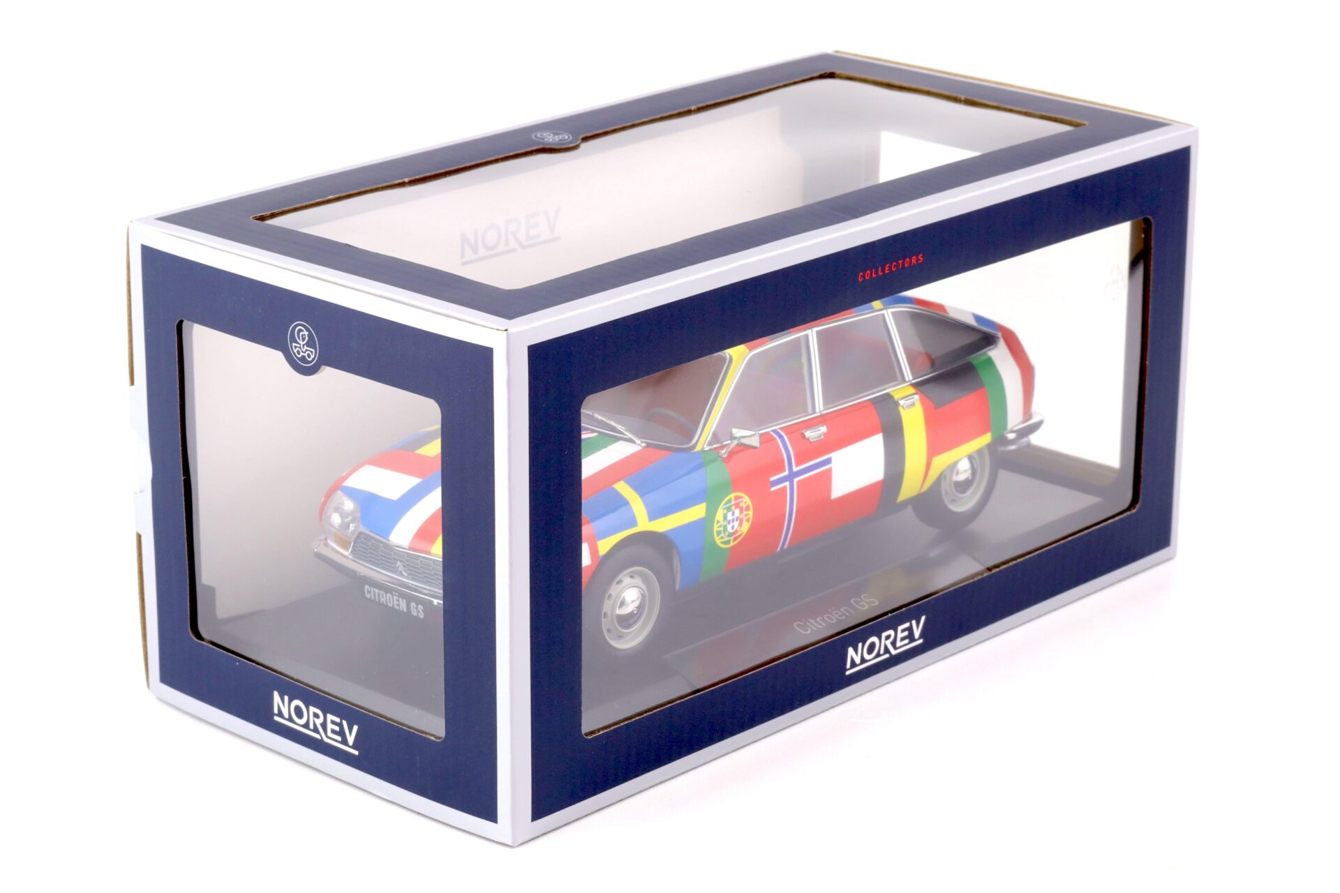 1:18 Norev Citroen GS 1972 FLAGS - 2nd Release 181667