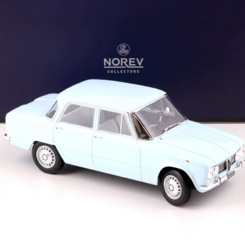 1:18 Norev Alfa Romeo Giulia TI 1964 light blue - Limited 200 pcs.