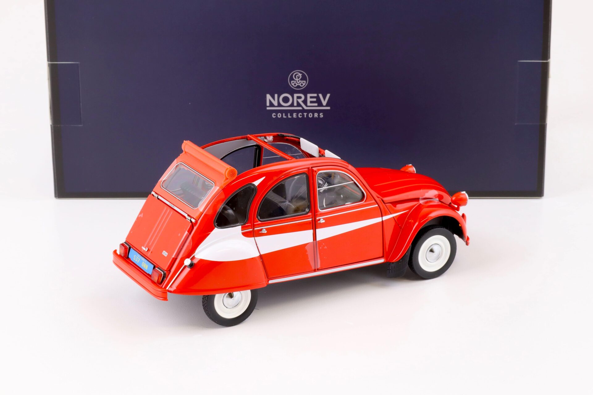 1:18 Norev Citroën 2CV 1979 Starsky & Hutch red/white - Limited 100 pcs.