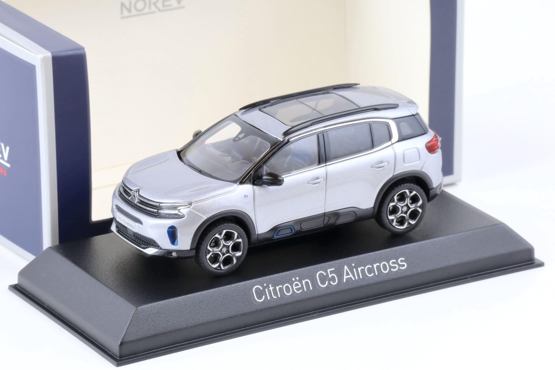 1:43 Norev Citroen C5 Aircross 2022 Artense grey metallic 155565