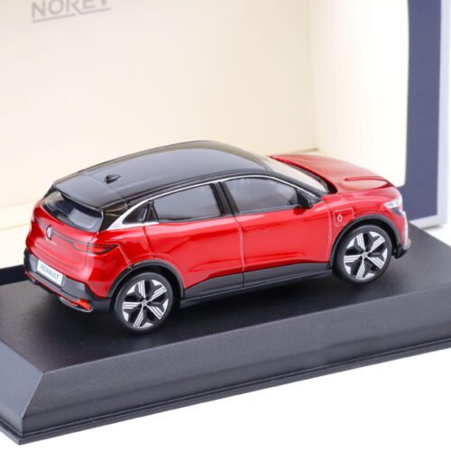 1:43 Norev Renault Megane E-Tech 100% Electric 2022 Flame red & black 517921