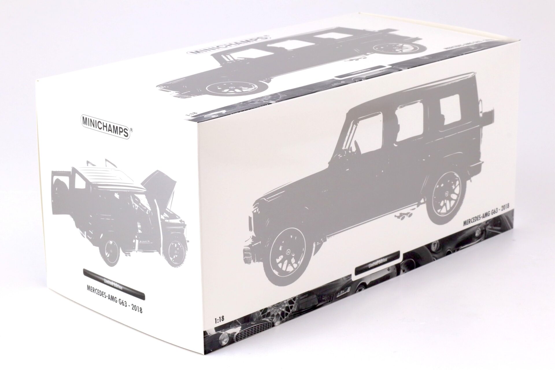 1:18 Minichamps Mercedes G63 AMG 2018 white 110037065