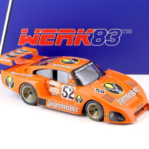 1:18 WERK83 Kremer Porsche 935 K4 #52 Jägermeister Nürburgring DRM 1981 Wollek