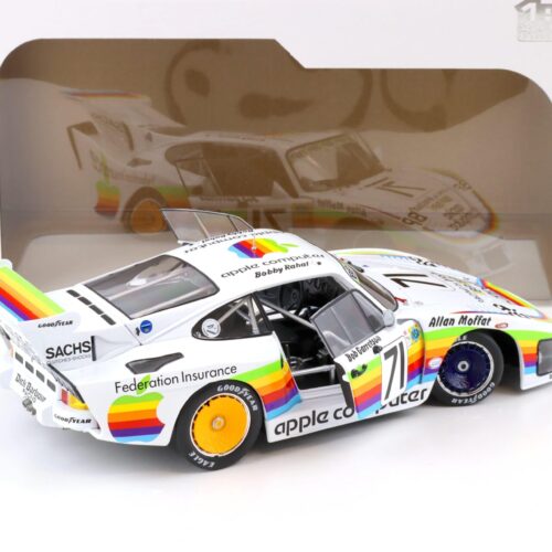 1:18 Solido Porsche 935 K3 #71 - 24h Le Mans 1980 Apple Computer Rahal/ Moffat