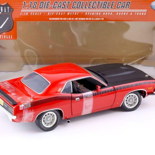 1:18 Highway61 Plymouth Cuda AAR Coupe 1970 red/ black 50468