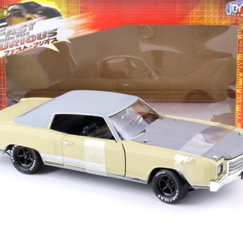 1:18 ERTL Joyride 1970 Chevrolet Monte Carlo Fast & Furious beige / grey