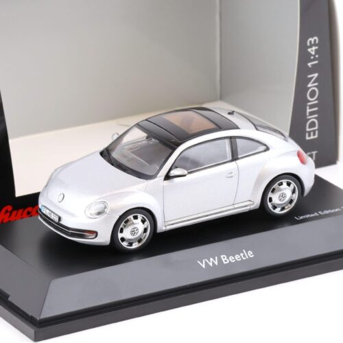 1:43 Schuco VW Beetle Coupe 2012 Reflex silver