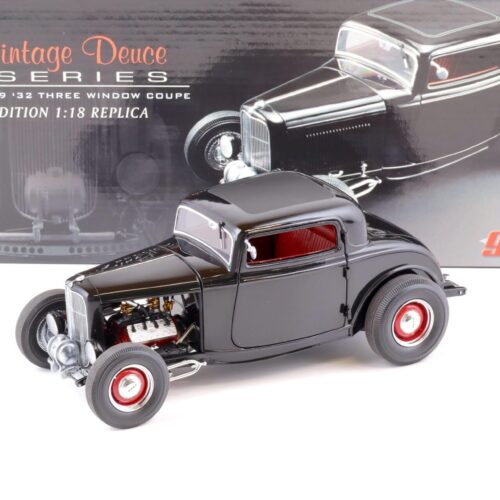 1:18 GMP 1932 Ford Three Window Coupe Vintage Deuce Series Hot Rod black
