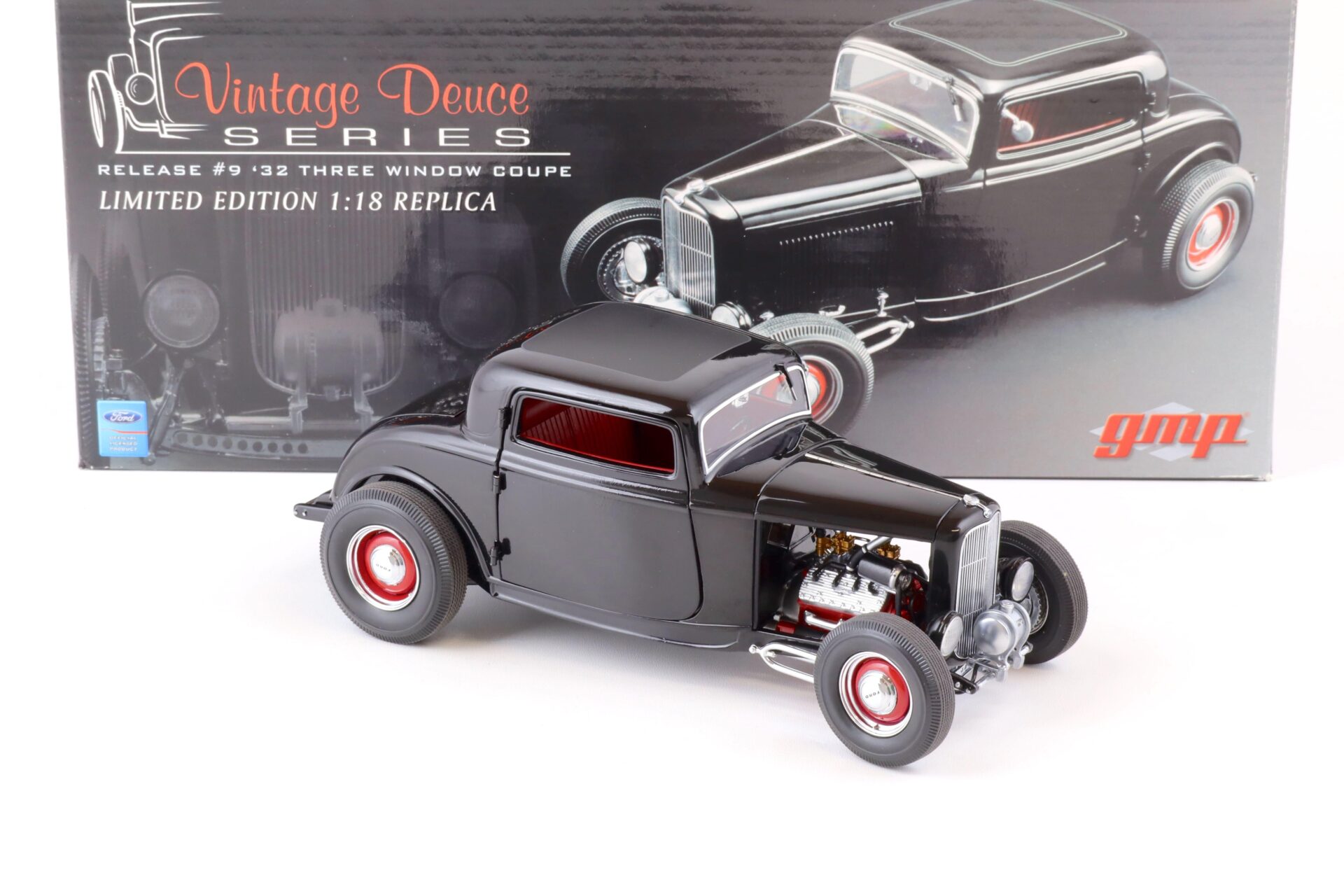 1:18 GMP 1932 Ford Three Window Coupe Vintage Deuce Series Hot Rod
