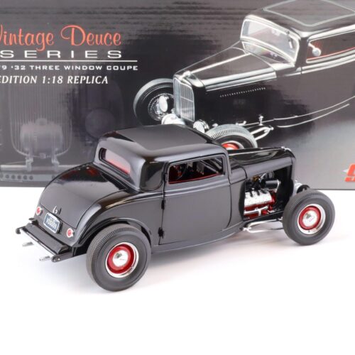 1:18 GMP 1932 Ford Three Window Coupe Vintage Deuce Series Hot Rod black