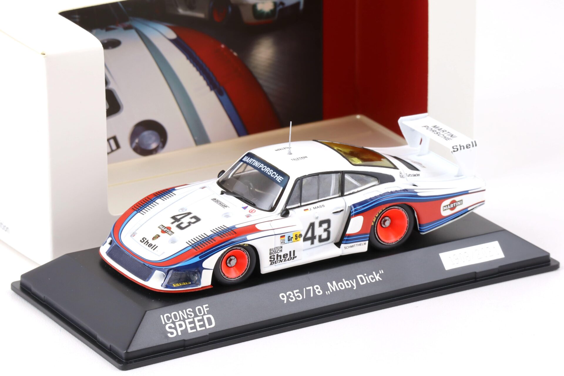 ID 74850 orig.jpg 1:43 Spark Porsche 935/78 Moby Dick 24h Le Mans #43 Martini Racing WAP DEALER
