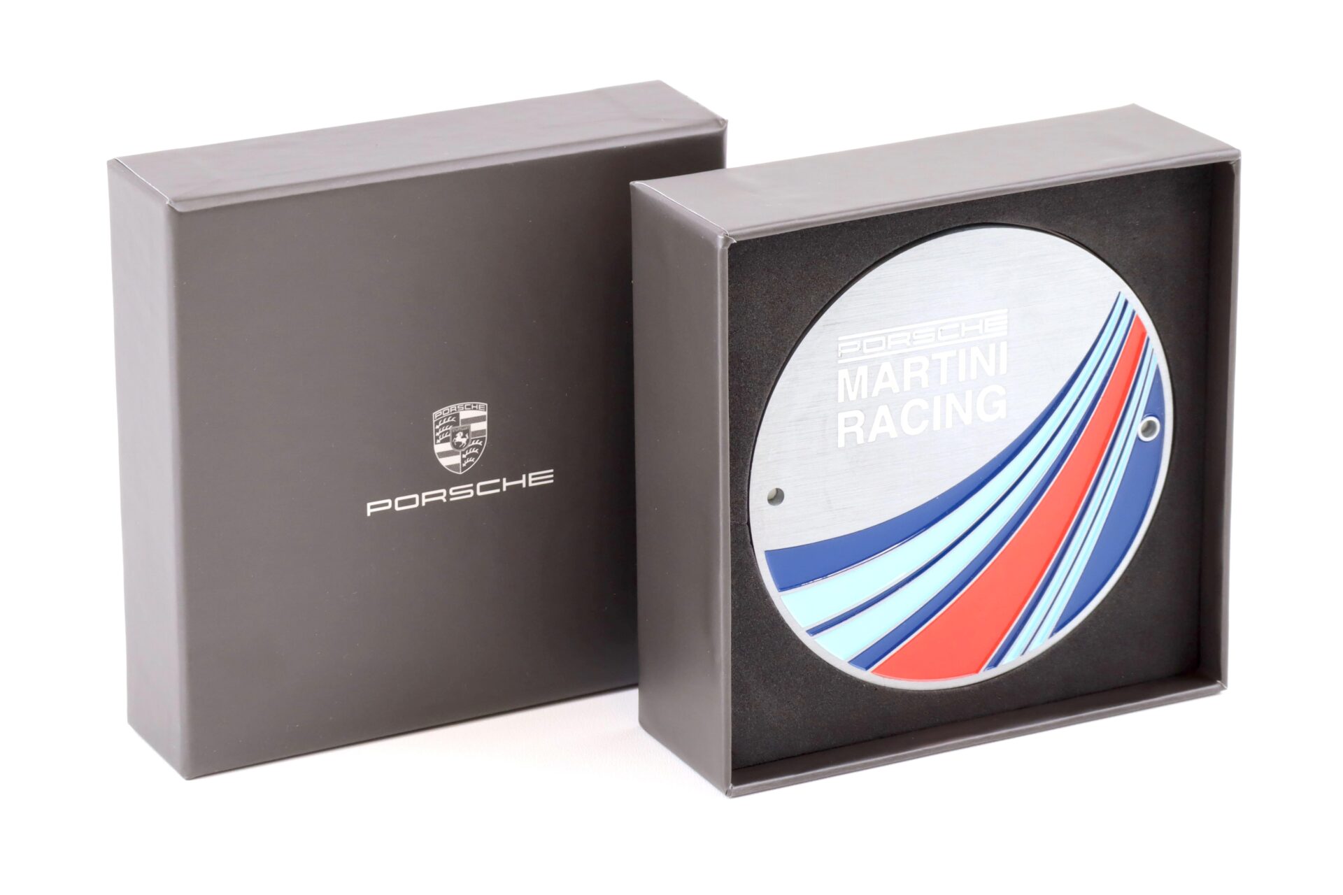 Original Porsche MARTINI RACING Grill Badge Emblem WAP DEALER VERSION