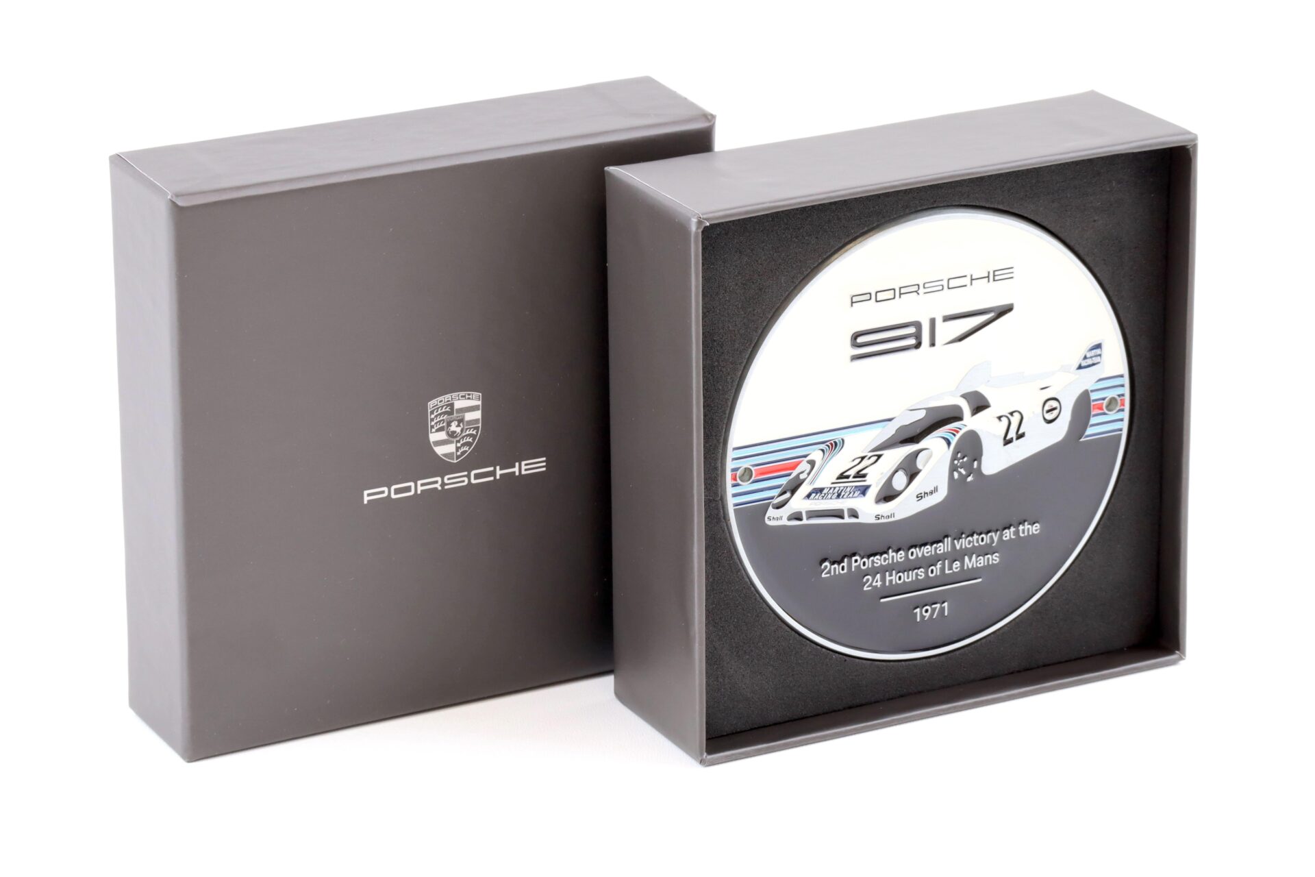 Original Porsche 917K MARTINI #22 Grill Badge Emblem Plakette WAP DEALER