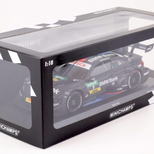 1:18 Minichamps BMW M4 DTM 2018 Team RBM #7 Bruno Spengler