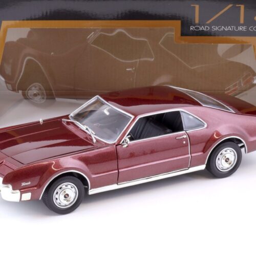 1:18 Road Signature 1966 Oldsmobile Tornado burgundy metallic