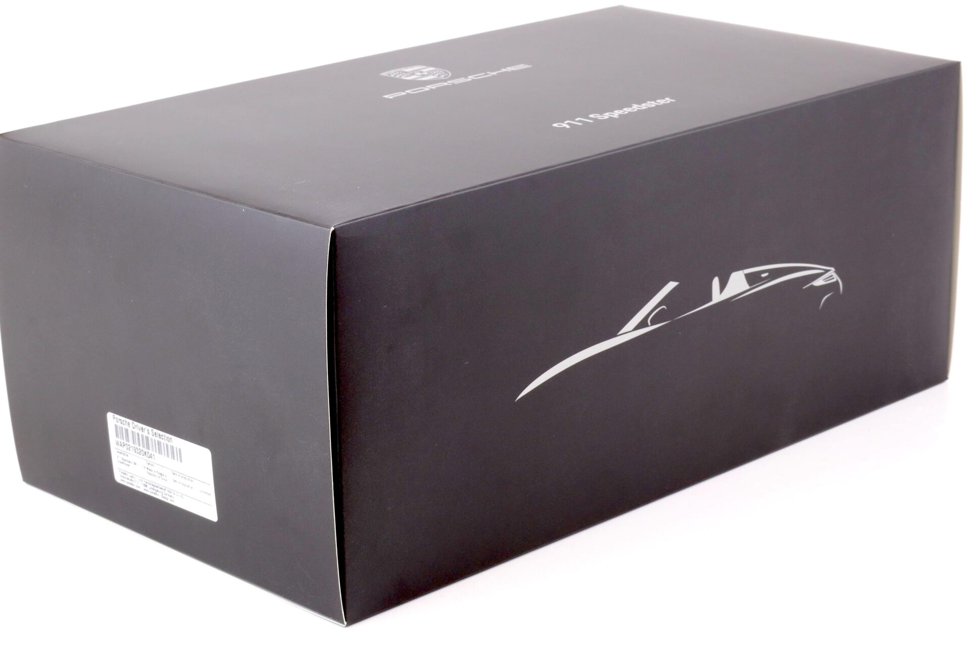 1:18 Spark Porsche 911 (991 II) Speedster black 2019 with display DEALER VERSION