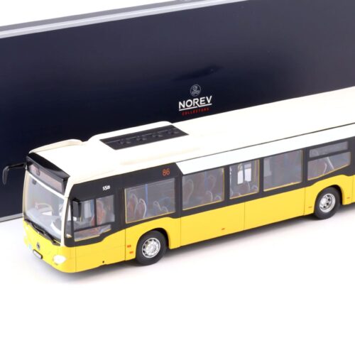 1:43 Norev Mercedes Citaro Bus 2011 Stuttgart SSB white / yellow