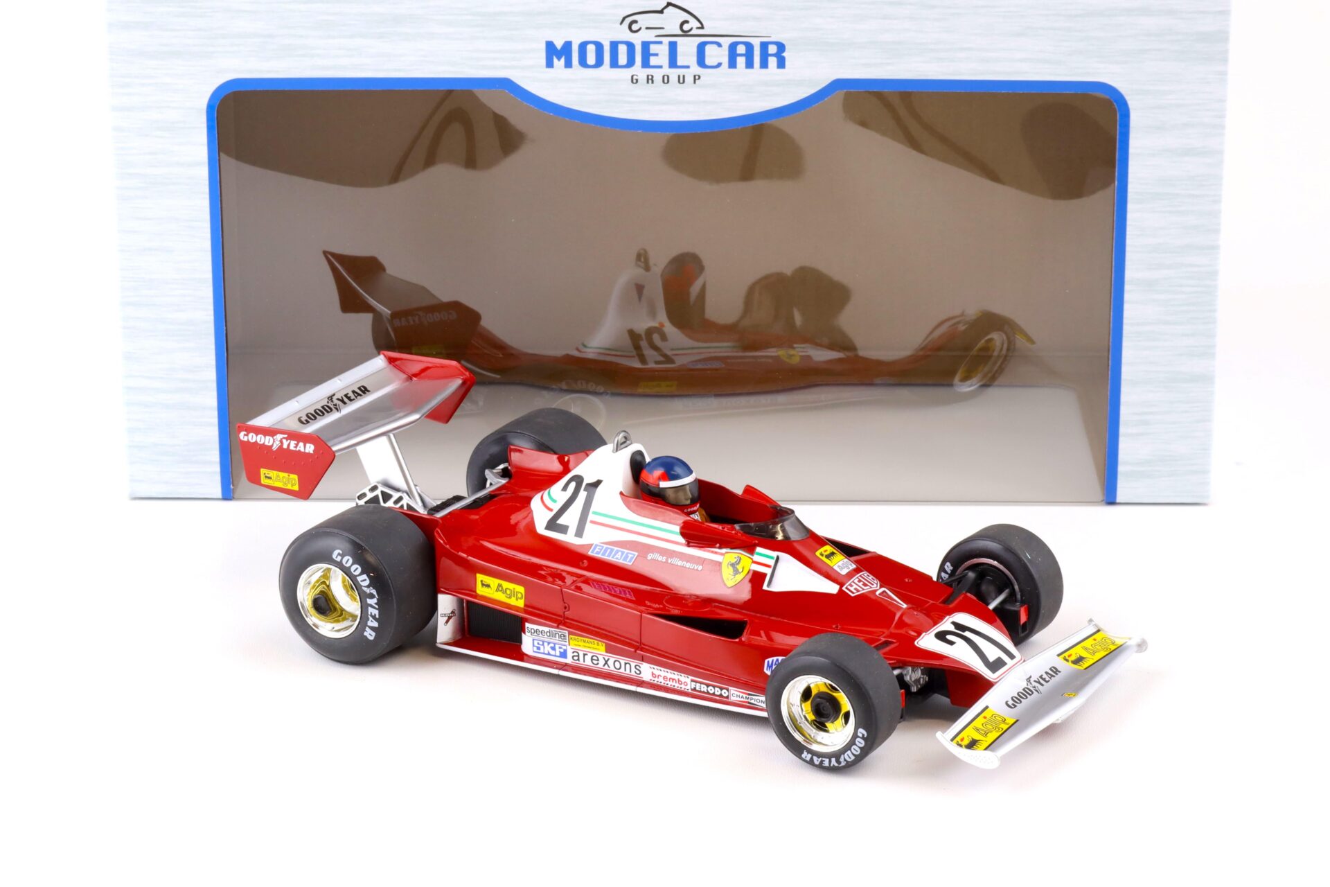 1:18 MCG Ferrari 312 T2 B #21 G.Villeneuve Canadian GP 1977