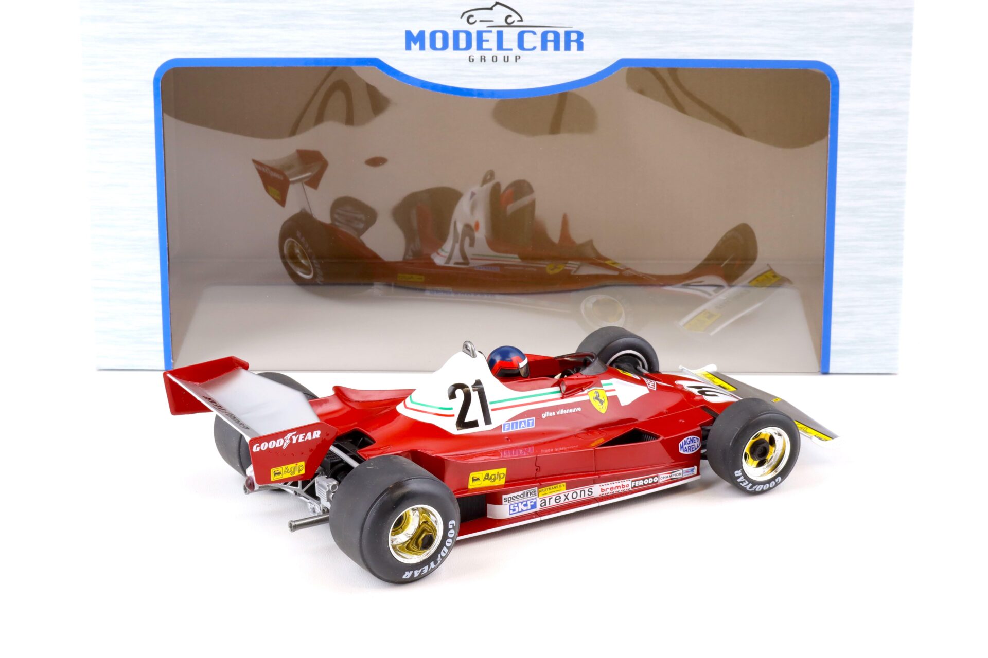 1:18 MCG Ferrari 312 T2 B #21 G.Villeneuve Canadian GP 1977
