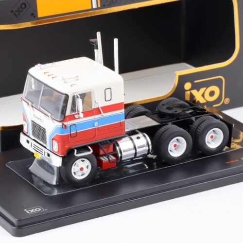 1:43 IXO GMC Astro 95 Truck white/ red/ blue 1970