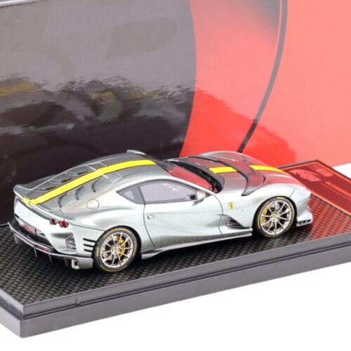 1:43 BBR Ferrari 812 Competizione 2021 Grigio Coburn grey - Limited 312 pcs.