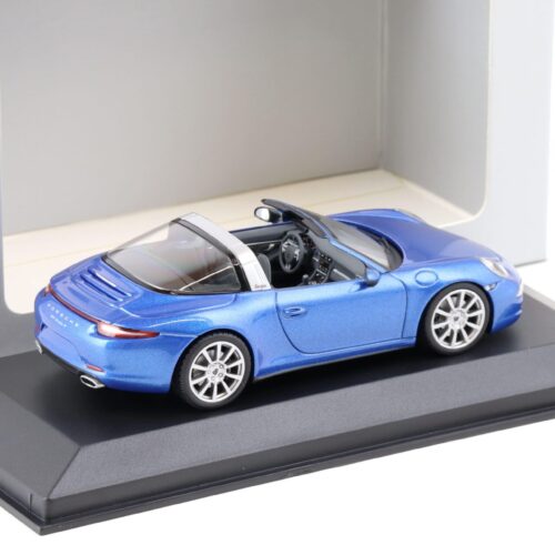 1:43 Minichamps Porsche 911 (991) Targa 4 Spahir blue metallic WAP DEALER