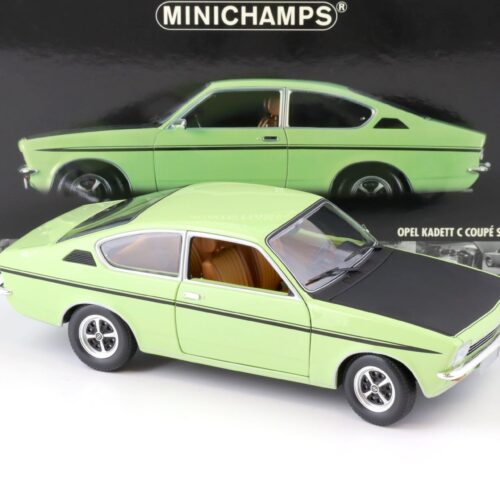 1:18 Minichamps Opel Kadett C Coupe SR 1976 green/ black