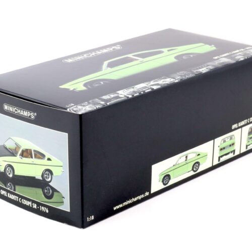 1:18 Minichamps Opel Kadett C Coupe SR 1976 green/ black