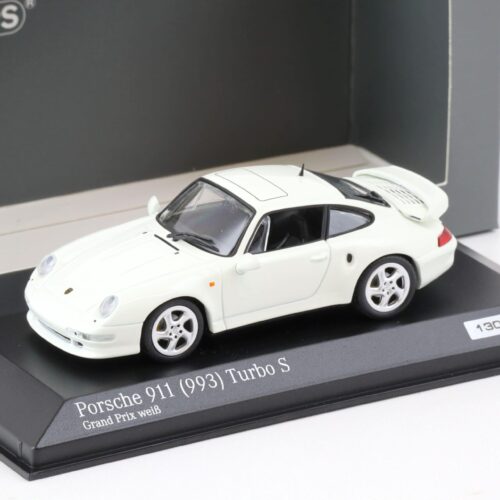 1:43 Minichamps Porsche 911 (993) Turbo S Coupe Grand Prix white - CA04316003