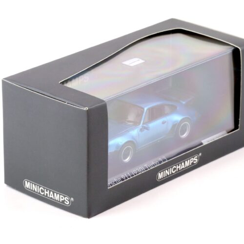 1:43 Minichamps Porsche 911 (930) Turbo 3.3 Coupe Minerva blue - CA04316036
