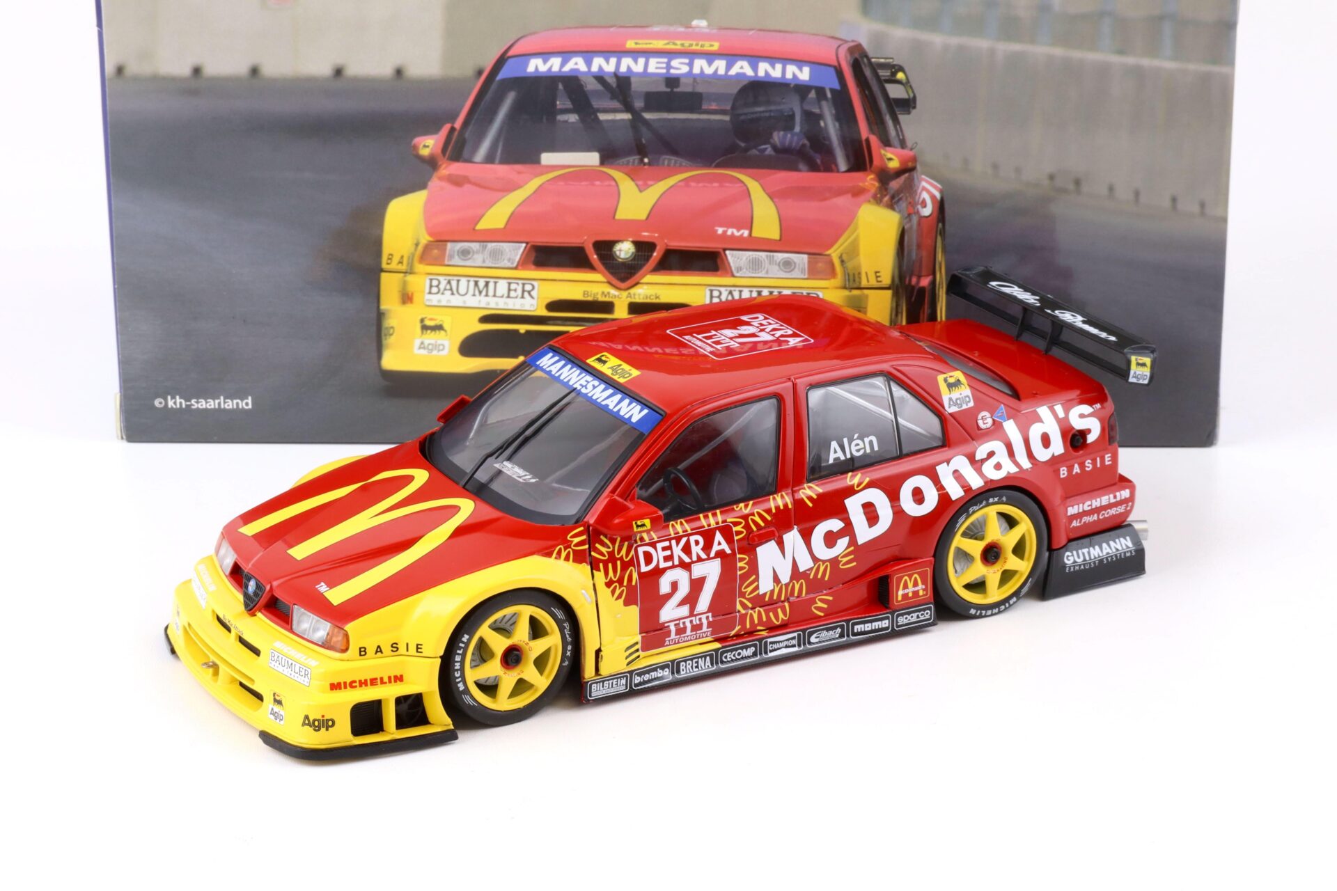 ID 75209 orig.jpg 1:18 WERK83 Alfa Romeo 155 V6 TI #27 McDonald´s DTM/ ITC Helsinki 1995