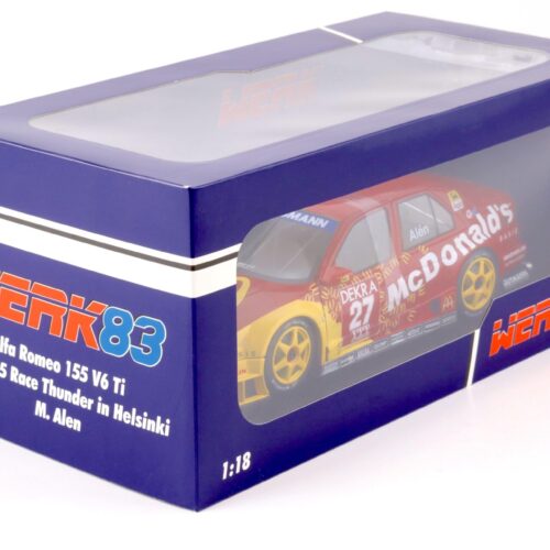 1:18 WERK83 Alfa Romeo 155 V6 TI #27 McDonald´s DTM/ ITC Helsinki 1995