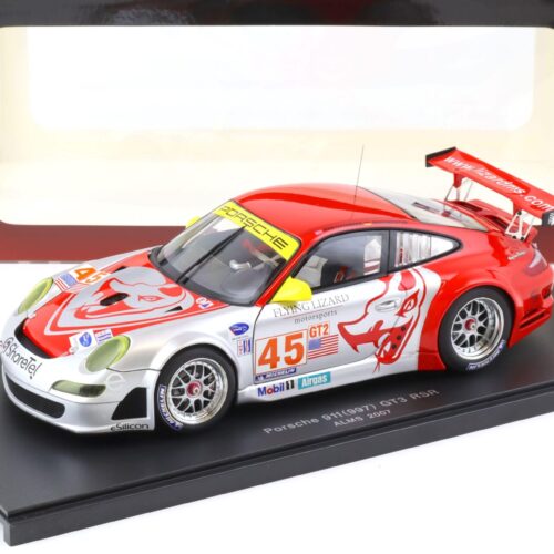 1:18 AUTOart Porsche 911 (997) GT3 RSR ALMS 2007 "Flying Lizard" #45
