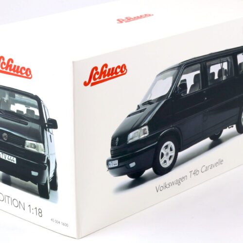 1:18 Schuco VW T4b Caravelle Bus black metallic 450041600