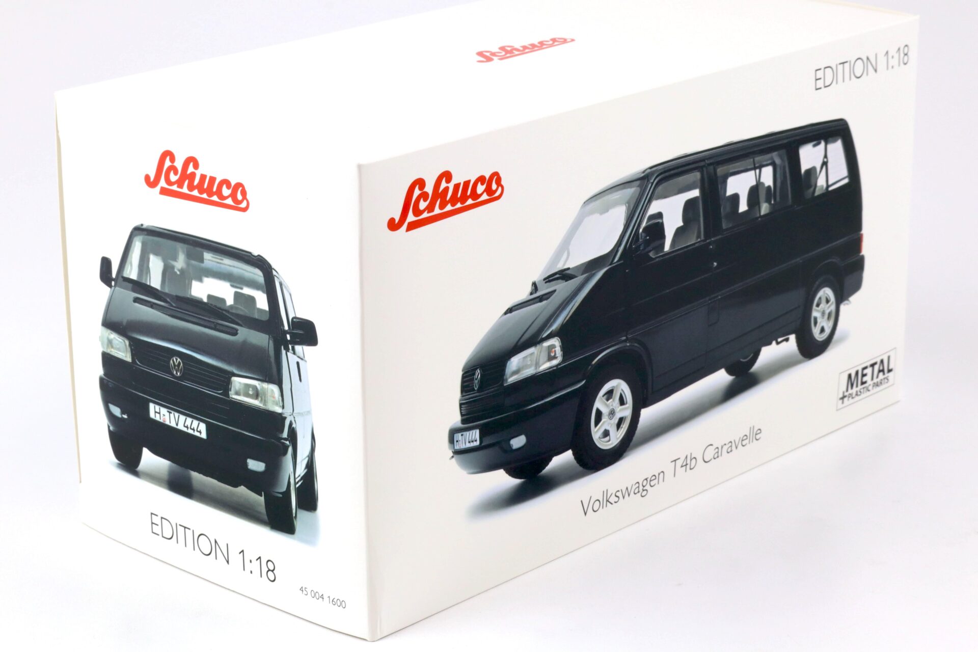 1:18 Schuco VW T4b Caravelle Bus black metallic 450041600
