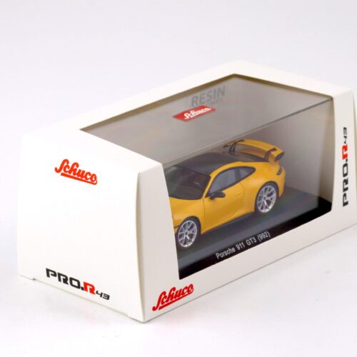 1:43 Schuco PRO.R43 Porsche 911 (992) GT3 Coupe yellow 2021