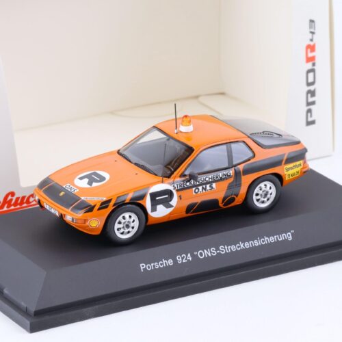 1:43 Schuco PRO.R43 Porsche 924 ONS-Streckensicherung orange