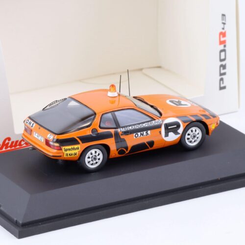 1:43 Schuco PRO.R43 Porsche 924 ONS-Streckensicherung orange