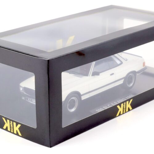 1:18 KK-Scale Mercedes 500 SLC 6.0 AMG C107 Coupe 1985 white