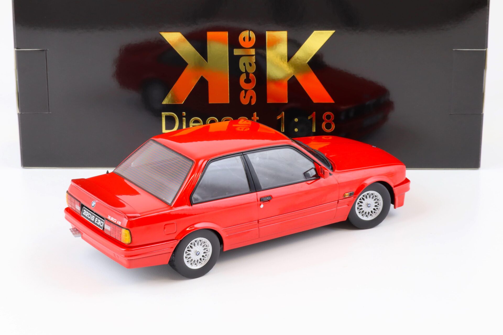 1:18 KK-Scale BMW 320iS E30 Italo M3 red 1989