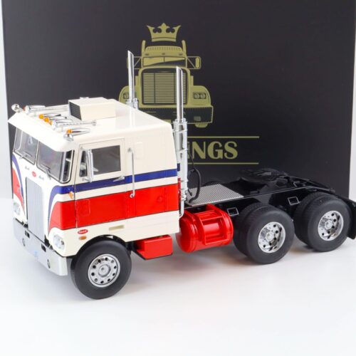 1:18 Road Kings LKW Peterbilt 352 Pacemaker 1977-1979 white/ red/ blue