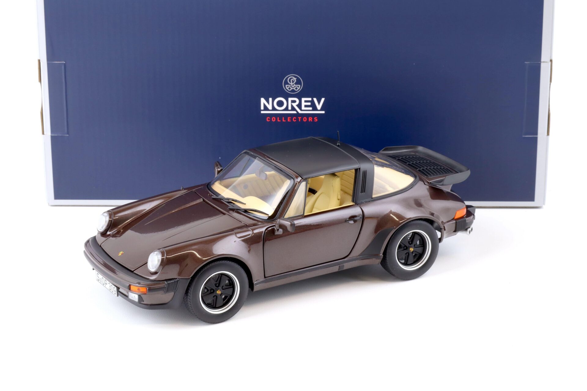 1:18 Norev Porsche 911 (930) Turbo 3.3 Targa 1987 brown metallic