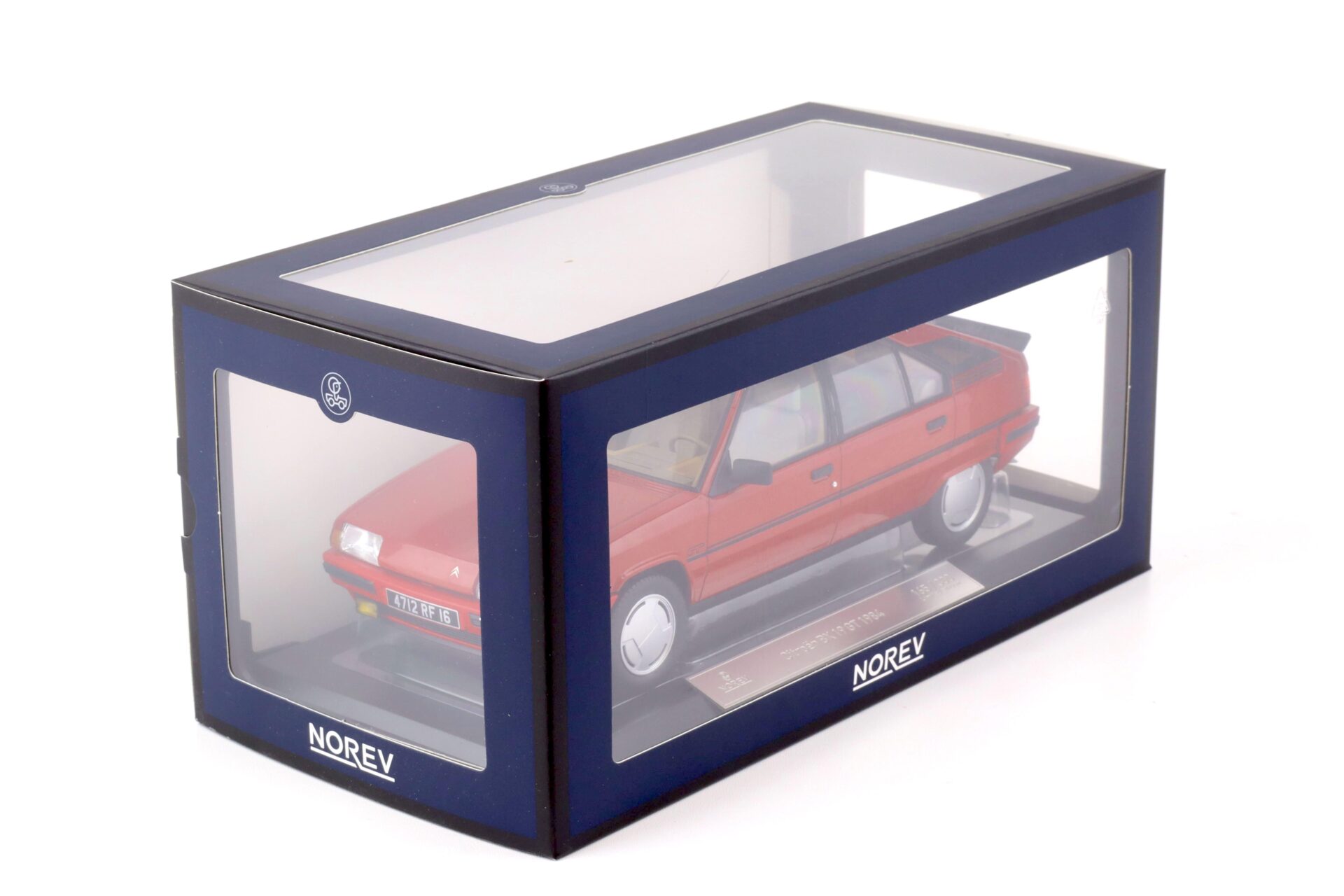 1:18 Norev Citroen BX 19 GT 1984 Vallelunga red - Limited 300 pcs.